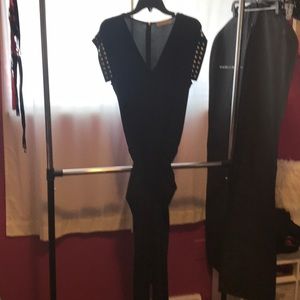 Michael Kors Black/Silver Jumpsuit